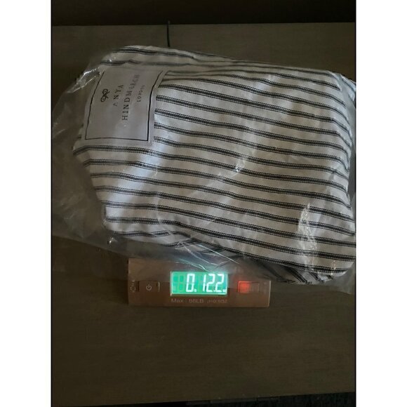 Anya Hindmarch Neeson Drawstring Micro Bag Leather Anthracite Bucket Crossbody - Picture 15 of 15